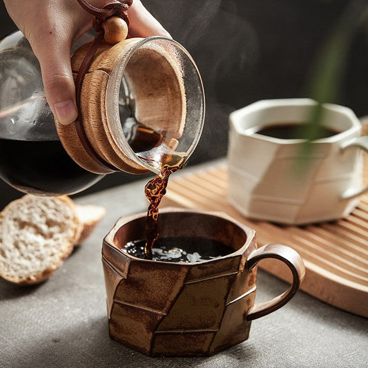 Artisan Faceted Kumo Mug