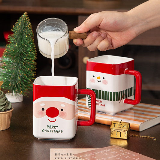 The Winter Cheer Square Holiday Mug