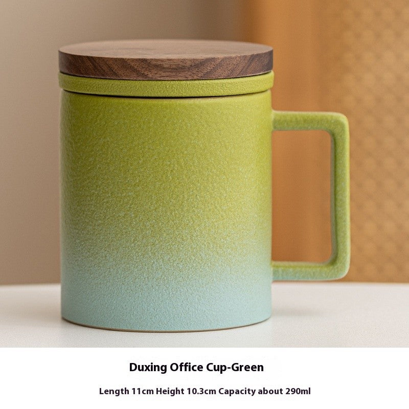 The Duskline Ceramic Tea Infuser Mug