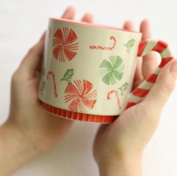 Hearthside Festive Glazed Mug