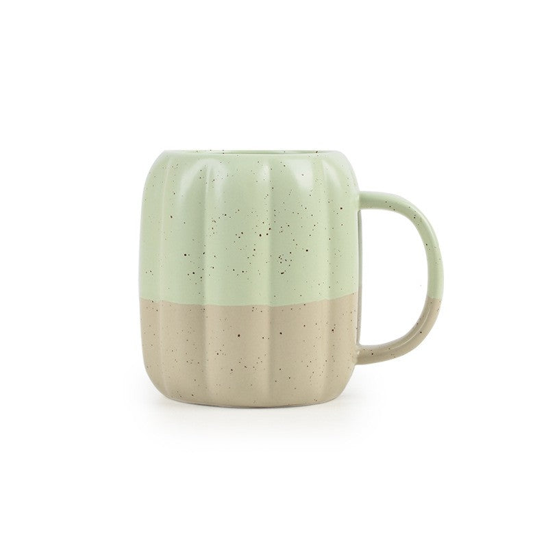 The Harvest Two-Tone Ceramic Pumpkin Mug