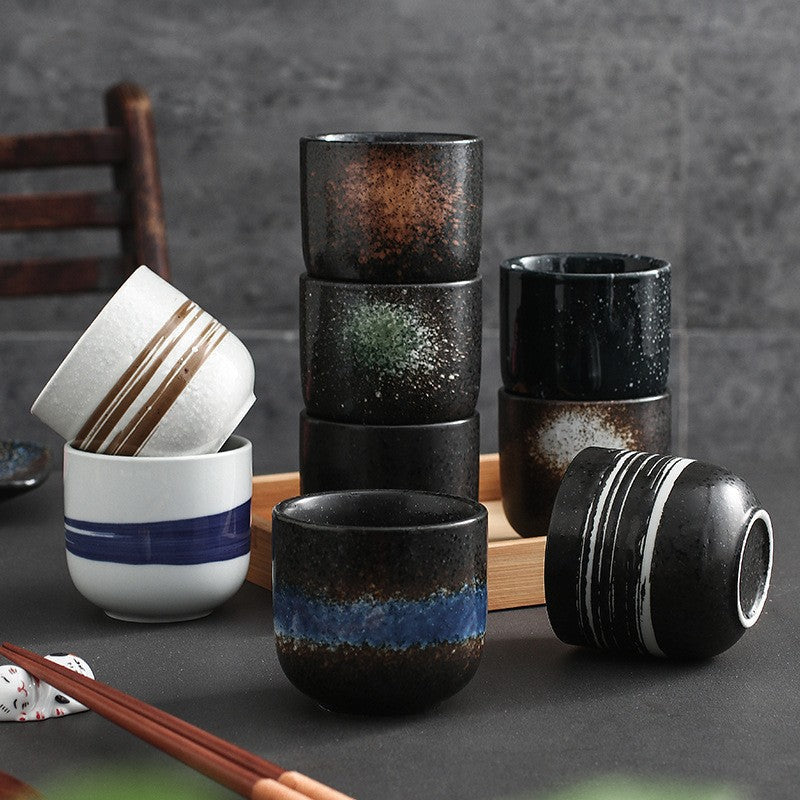 The Hikari Stoneware Tea Cup Collection