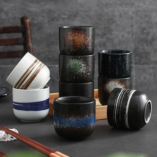 The Hikari Stoneware Tea Cup Collection