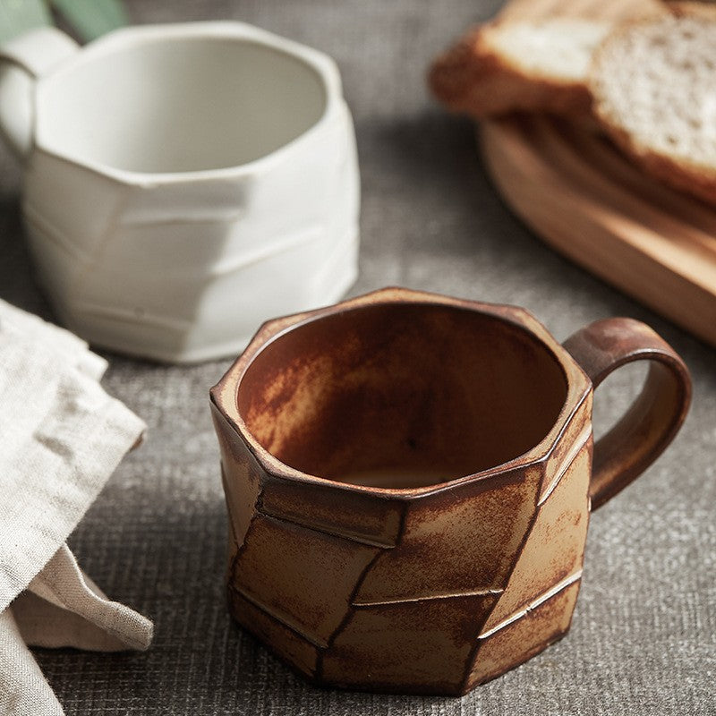 Artisan Faceted Kumo Mug