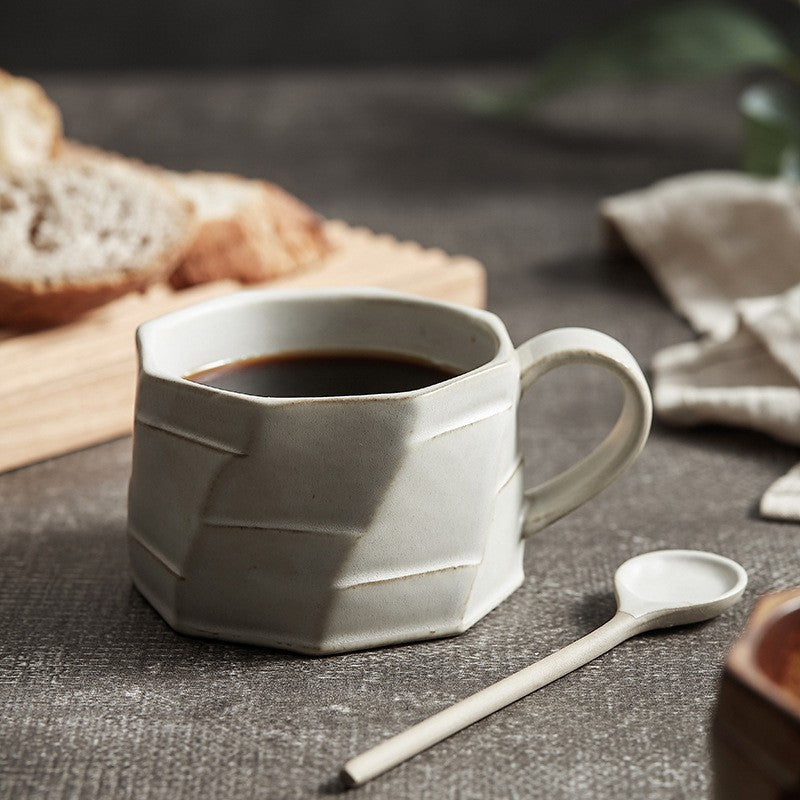 Artisan Faceted Kumo Mug