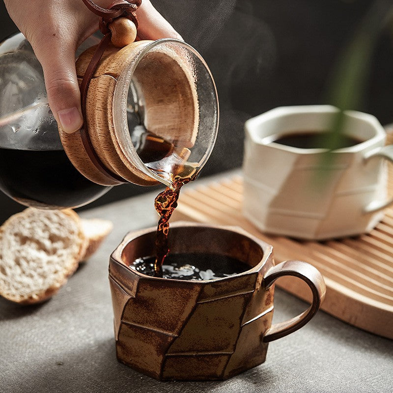 Artisan Faceted Kumo Mug