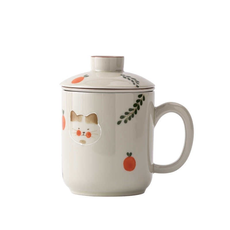 The Mossleaf Stoneware Side-Handle Teapot