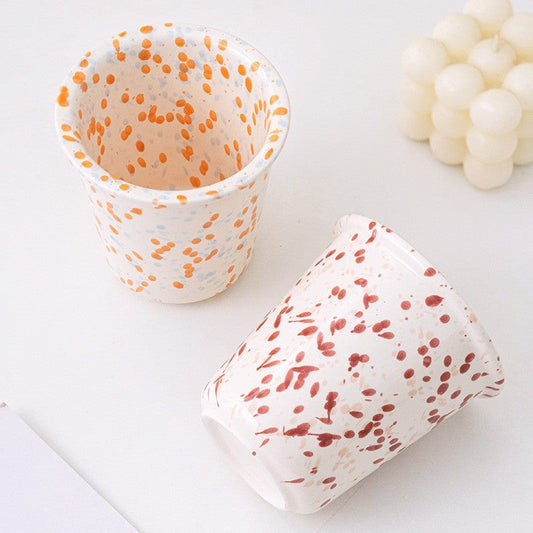 The Rainbow Mist Hand-Painted Splash Cup