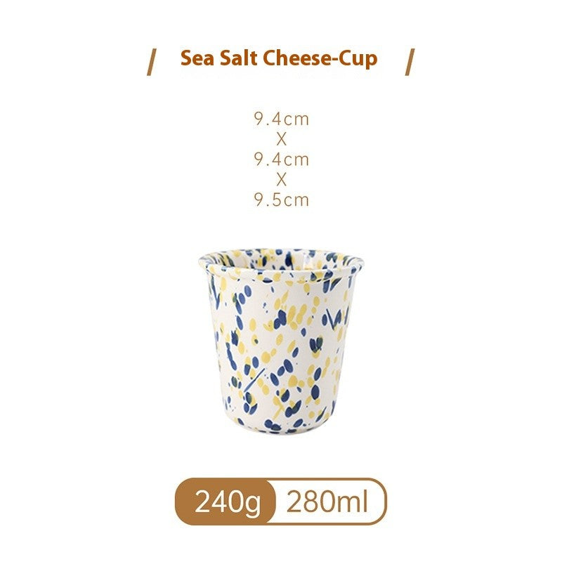 The Rainbow Mist Hand-Painted Splash Cup