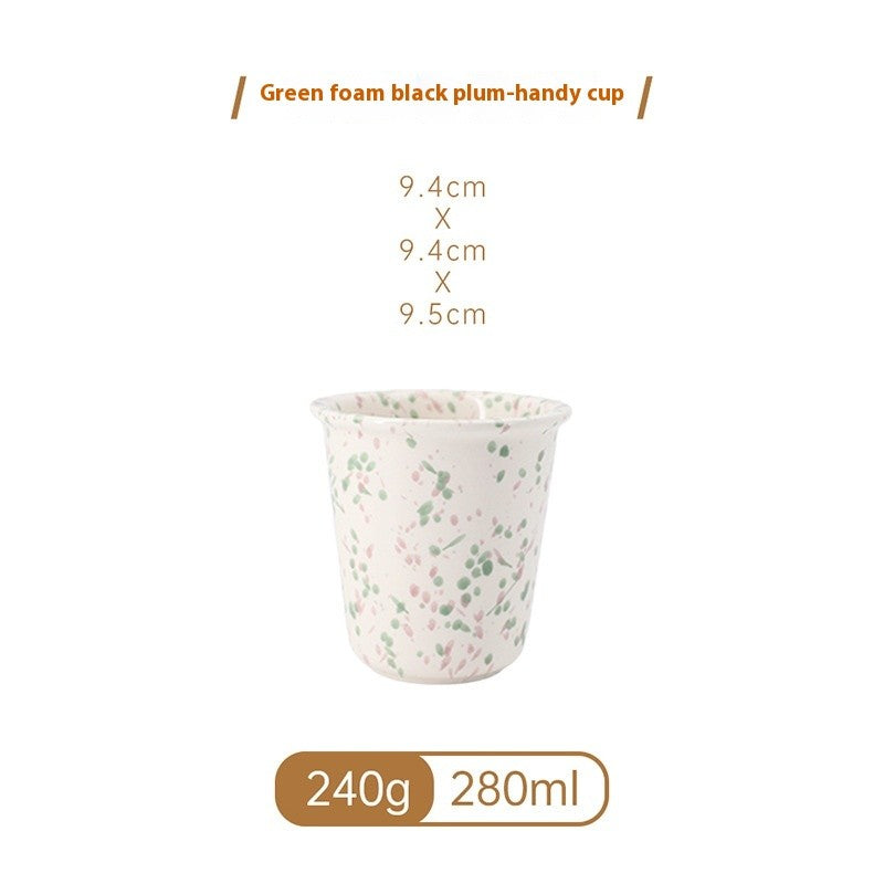 The Rainbow Mist Hand-Painted Splash Cup