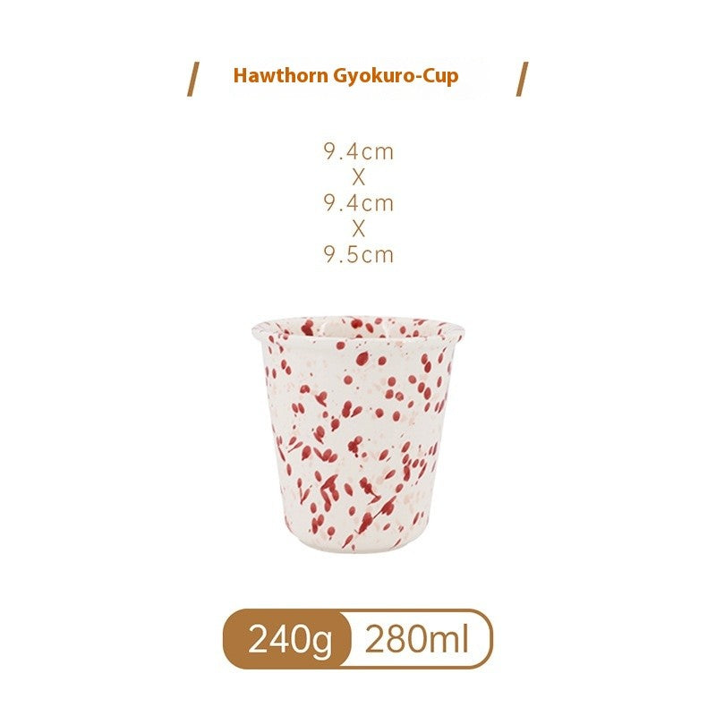 The Rainbow Mist Hand-Painted Splash Cup