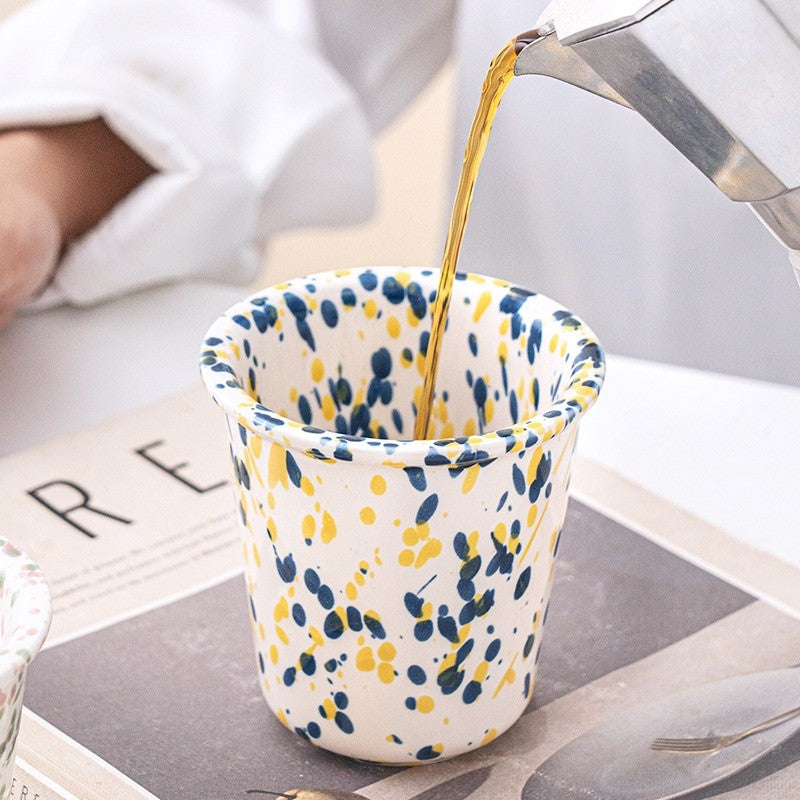 The Rainbow Mist Hand-Painted Splash Cup