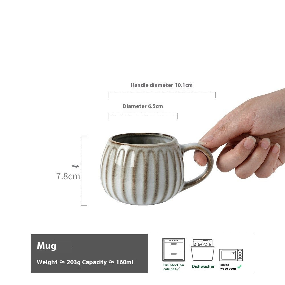 Artisan Glazed Stoneware Mugs