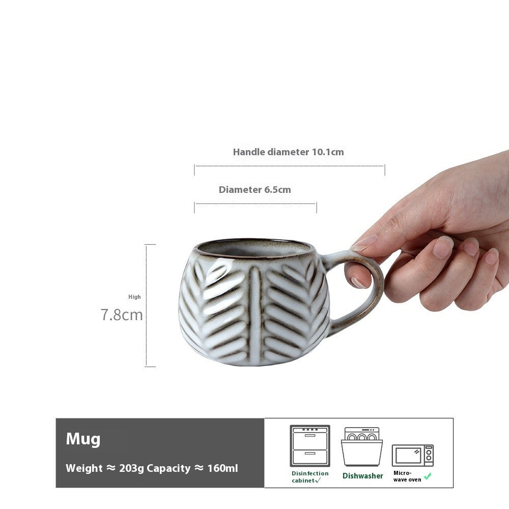 Artisan Glazed Stoneware Mugs
