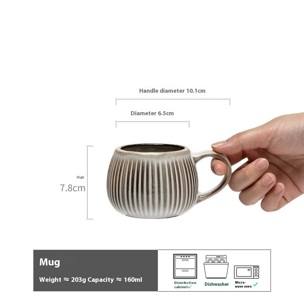 Artisan Glazed Stoneware Mugs