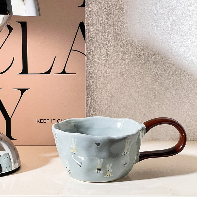 The Sweetheart Fufu Wavy Ceramic Mug