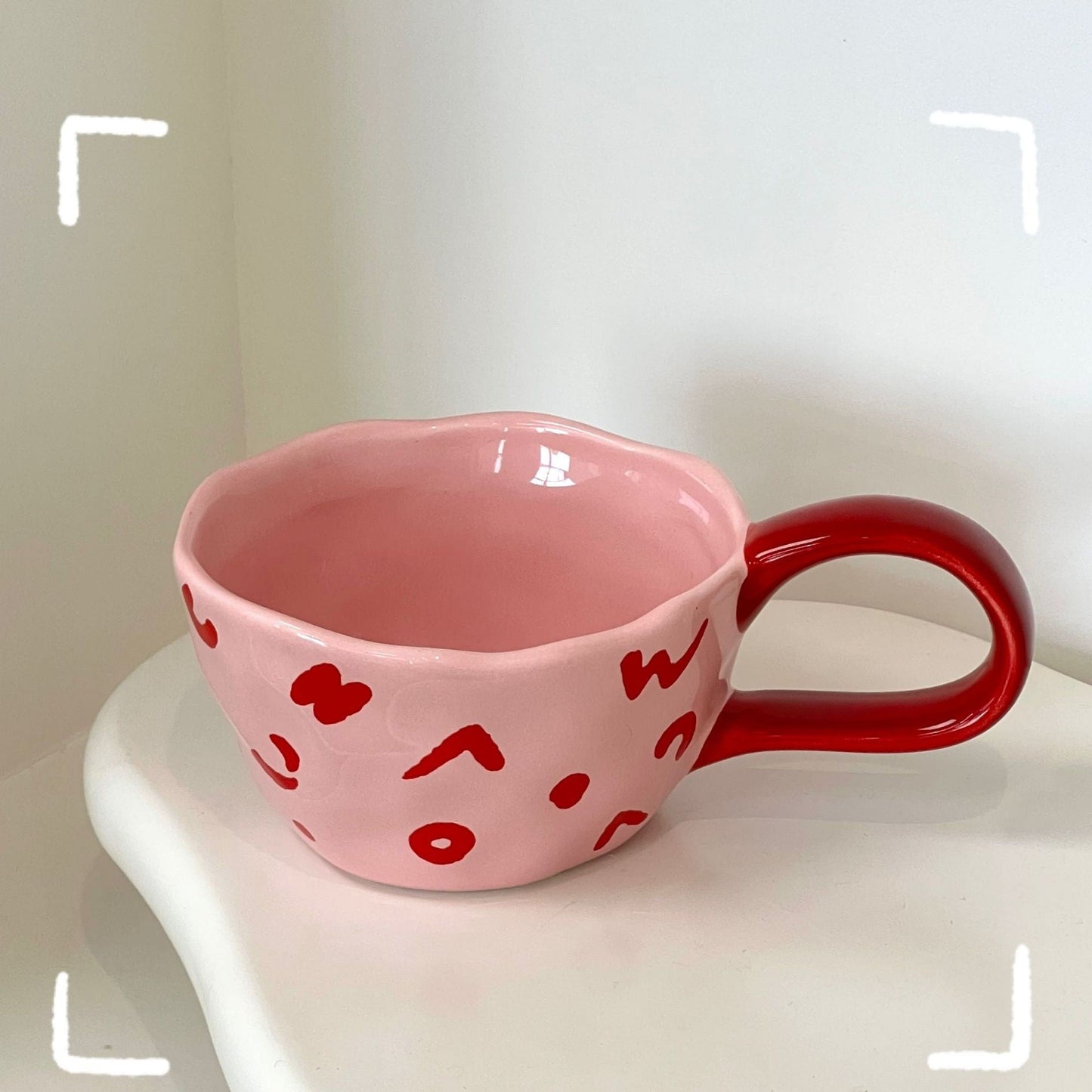 The Sweetheart Fufu Wavy Ceramic Mug