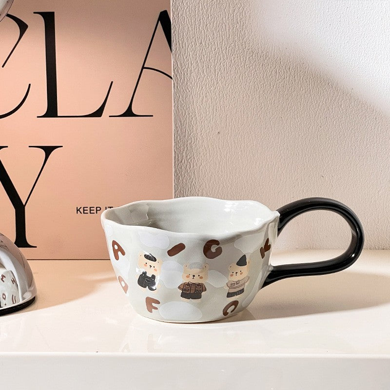 The Sweetheart Fufu Wavy Ceramic Mug
