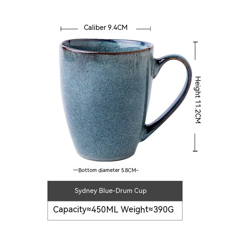 Sydney Glaze Drum Mug