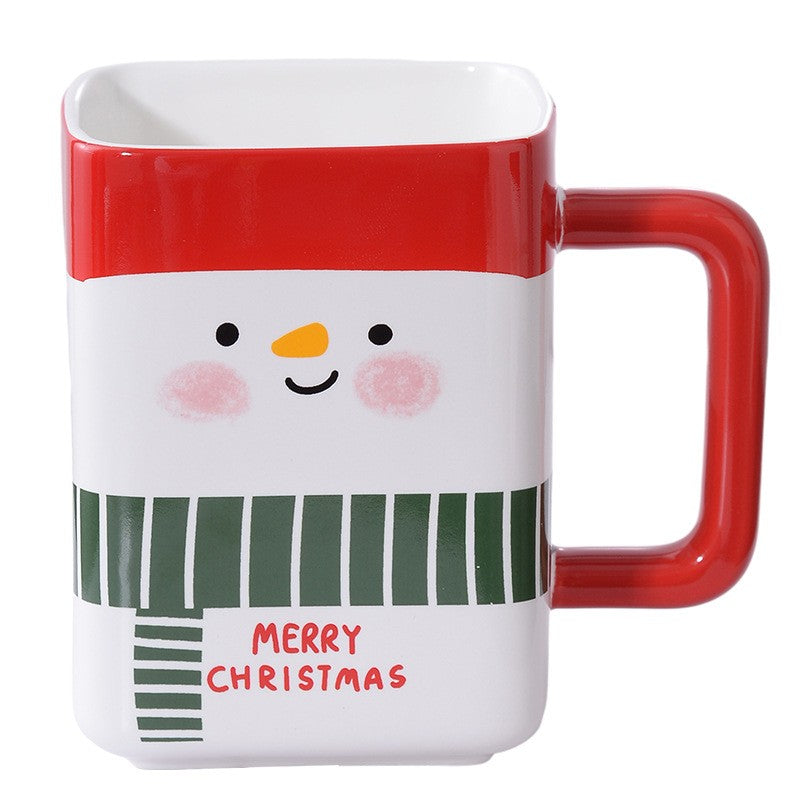 The Winter Cheer Square Holiday Mug