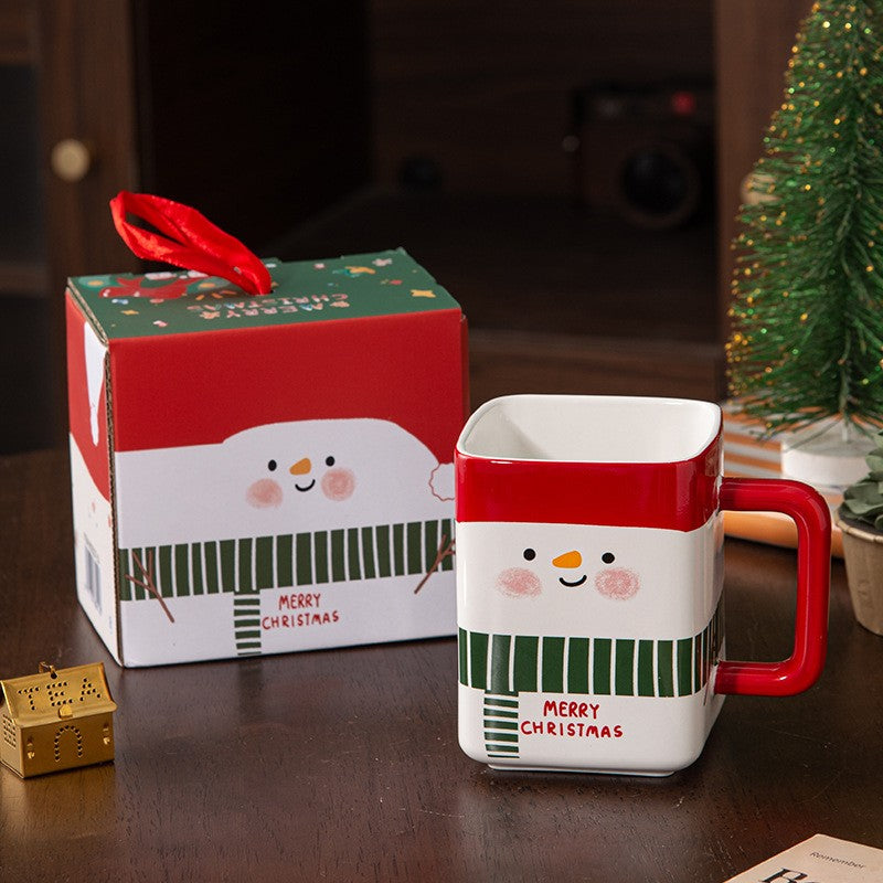 The Winter Cheer Square Holiday Mug