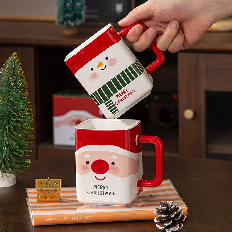 The Winter Cheer Square Holiday Mug
