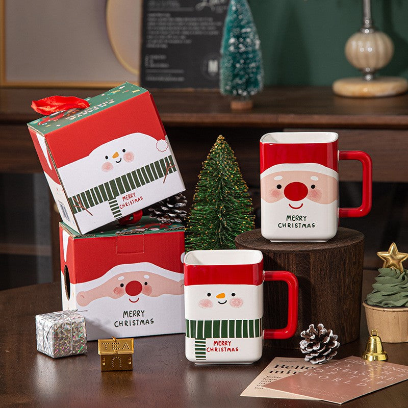 The Winter Cheer Square Holiday Mug
